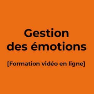 Gestion des émotions - Formation vidéo en ligne - Ecole de PNL de Lausanne - epnll - Valéry Comte